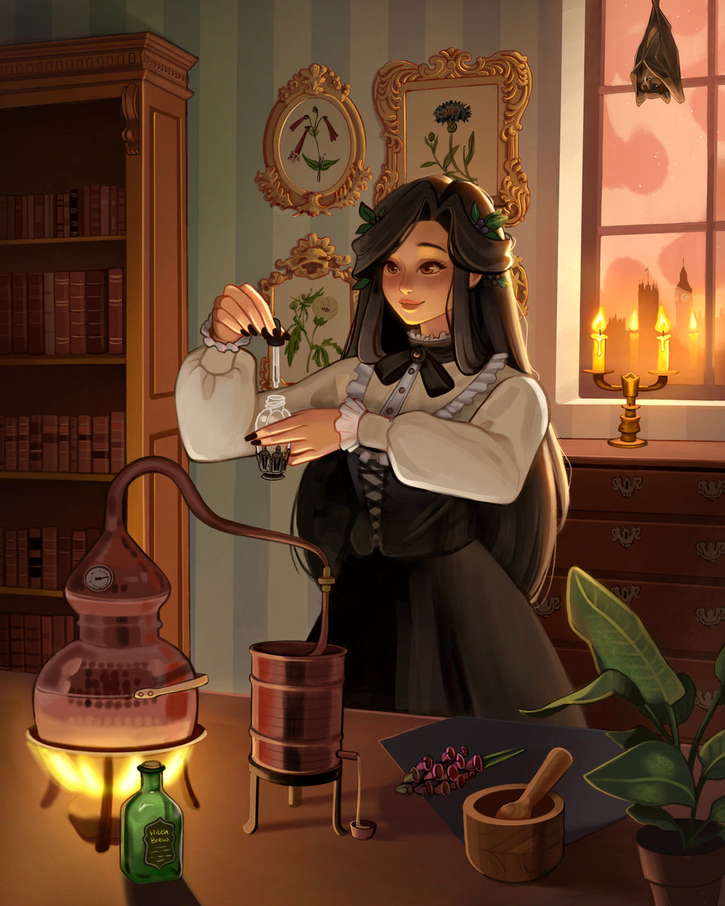 Mystic Mailbox - Postcard Set