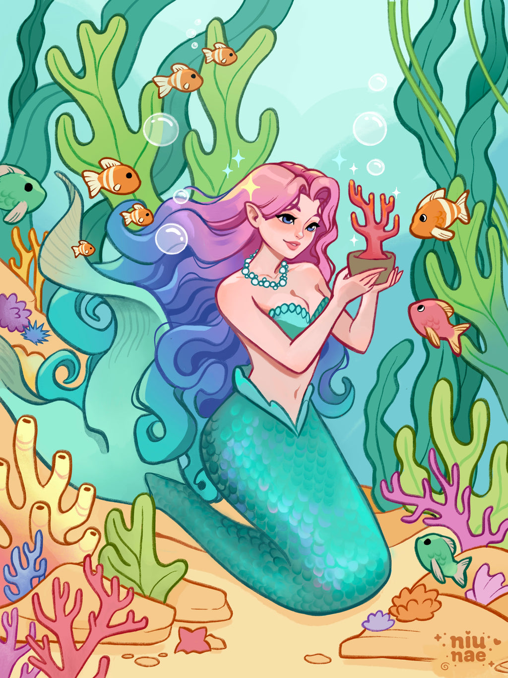 Mermay - Postcard Set