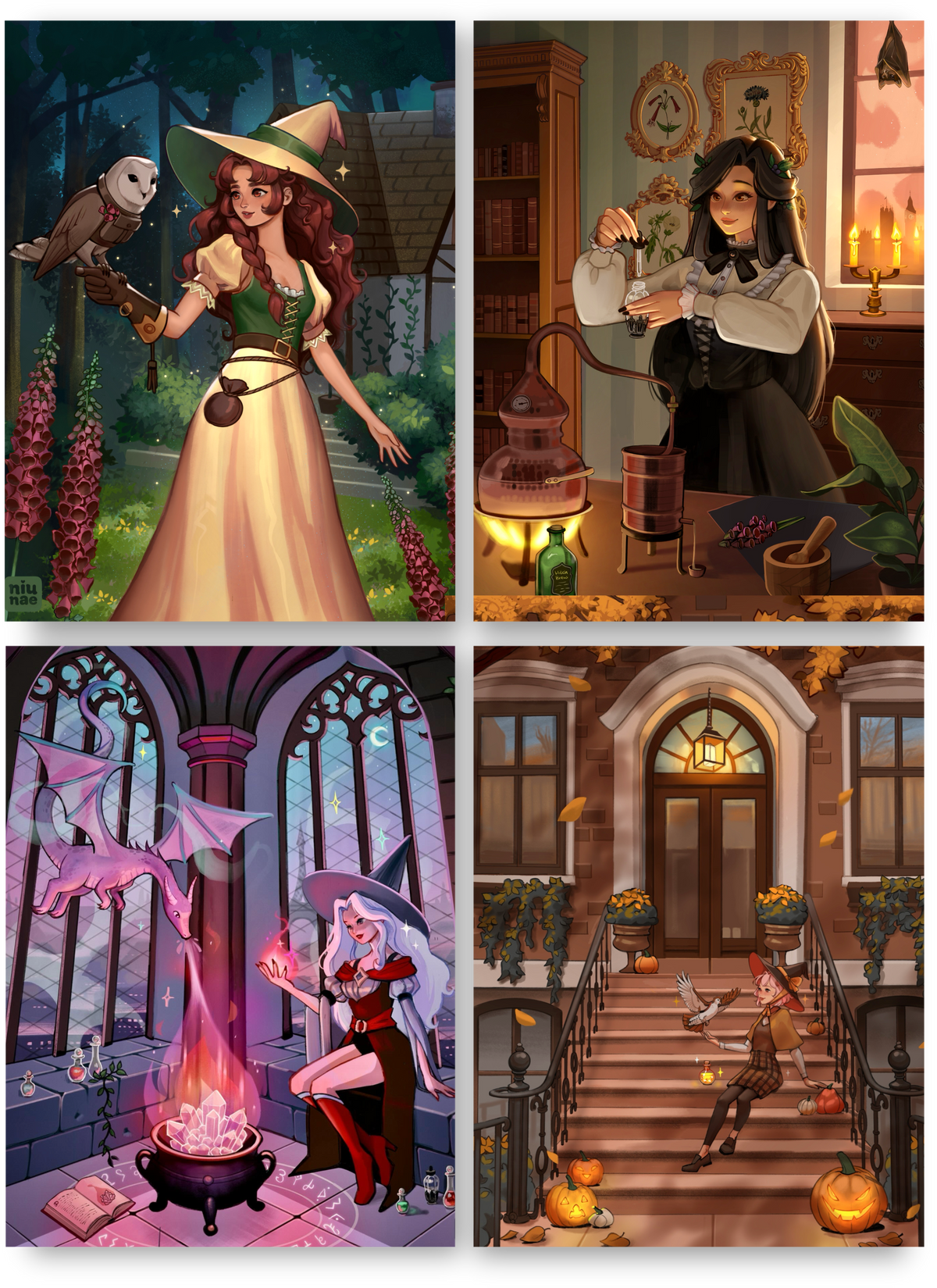 Mystic Mailbox - Postcard Set