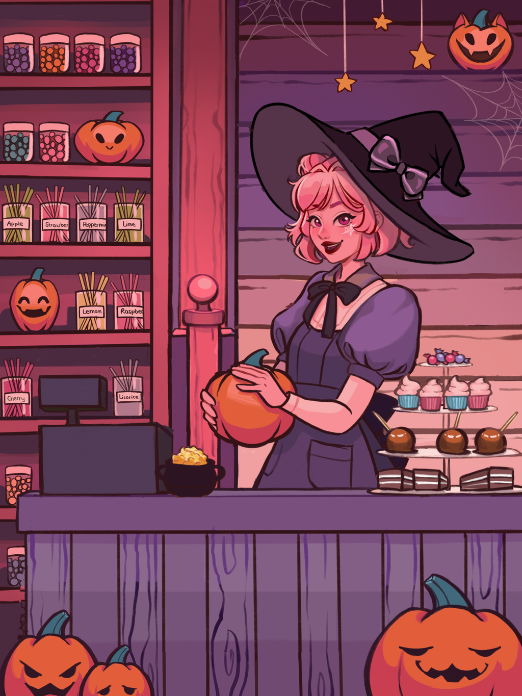 Bewitched Boutiques - Postcard Set
